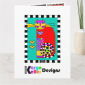 Karyn Keller Design voorbeeldkaart Kaart (Voorkant)