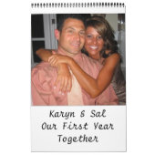 Karyn & Sal Ons eerste jaar samen Kalender (Hoes)