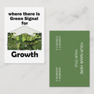 Kas Groen Signaal Voor Groei Tuincentrum Visitekaartje