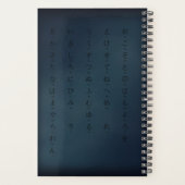 Kasa Obake Hiragana Chart  student Planner (Achterkant)
