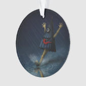 Kasa Obake Japanse parmbrella Ghost Rainy Day Ornament (voorkant)