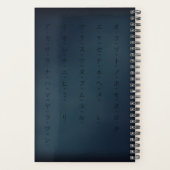 Kasa Obake Katakana  Japanse student Planner (Achterkant)