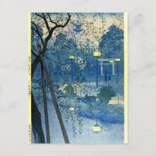 KASAMATSU, Shiro (1898-1991)  Japanse kunst Briefkaart