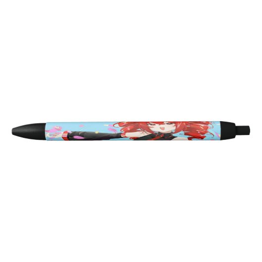 Kasane teto blauwe inkt pen (Voorkant)