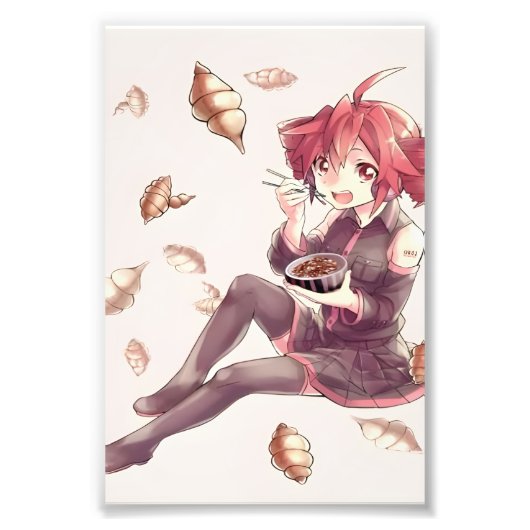 Kasane teto foto afdruk (Voorkant)