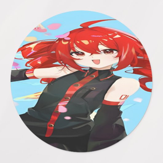 Kasane teto labels (Design 2)