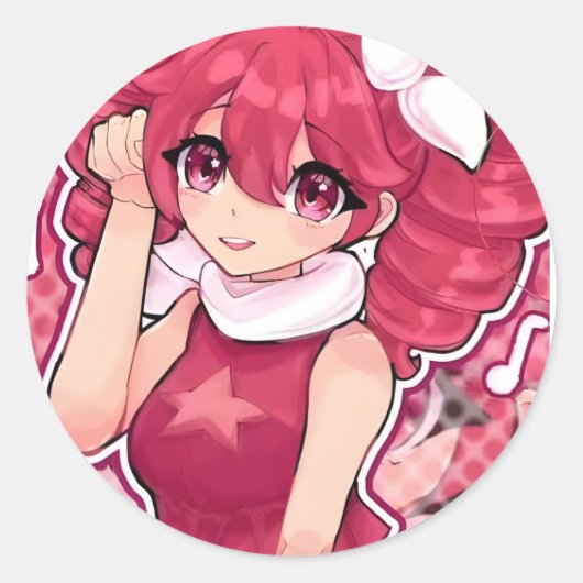 Kasane teto ronde sticker (Voorkant)