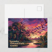 Kasanka National Park Zambia Briefkaart (Voorkant / Achterkant)
