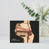 kasglimp briefkaart (Staand voorkant)