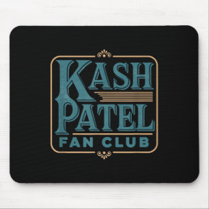Kash Patel Fan Club  Logo President Trump Muismat