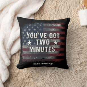 Kash Patel "You've Got Two Minutes" Interview Cita Kussen