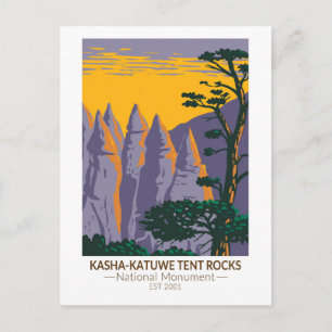 Kasha - Katuwe Tent Rocks Nationaal Monument Briefkaart