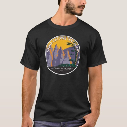 Kasha - Katuwe Tent Rocks Nationaal Monument T-shirt (Voorkant)