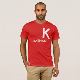 KASHANI Mannen Basic Bella Canvas T-Shirt