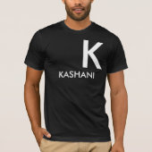KASHANI Mannen Basic Bella Canvas T-Shirt (Voorkant)