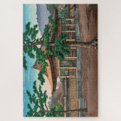 Kashihara Shrine van Tsuchiya Koitsu Legpuzzel (Verticaal)