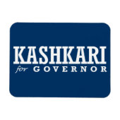 KASHKARI VOOR GOUVERNEUR 2014 MAGNEET (Horizontaal)