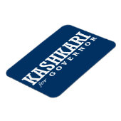 KASHKARI VOOR GOUVERNEUR 2014 MAGNEET (Linkerzijde)