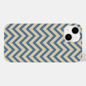 Kashmir Blue Spice Moods Chevrons Case-Mate iPhone Case (Achterkant (horizontaal))