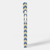 Kashmir Blue Spice Moods Chevrons Case-Mate iPhone Case (Achterkant / Links)