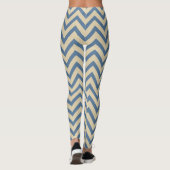 Kashmir Blue Spice Moods Chevrons Leggings (Achterkant)