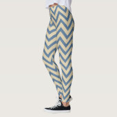 Kashmir Blue Spice Moods Chevrons Leggings (Links)