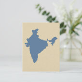 Kashmir Blue Spice Moods India Briefkaart (Staand voorkant)