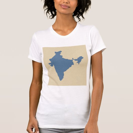Kashmir Blue Spice Moods India T-shirt (Voorkant)