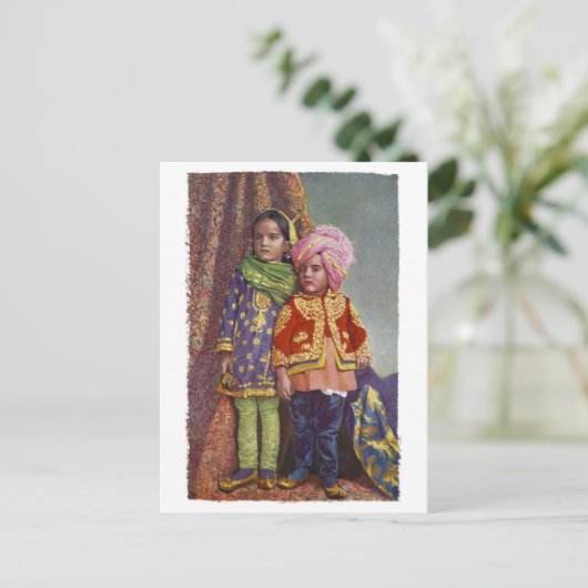 Kashmir Kinder Briefkaart (Staand voorkant)