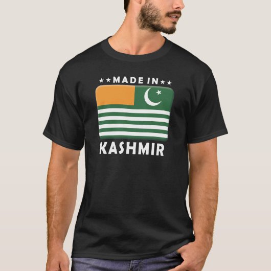 Kashmir Made B T-shirt (Voorkant)
