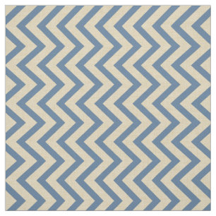 Kashmire Blue Spice Moods Chevrons Stof