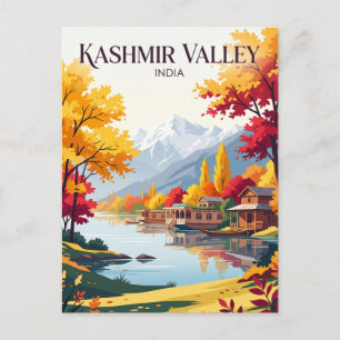 Kashmirvallei India Briefkaart
