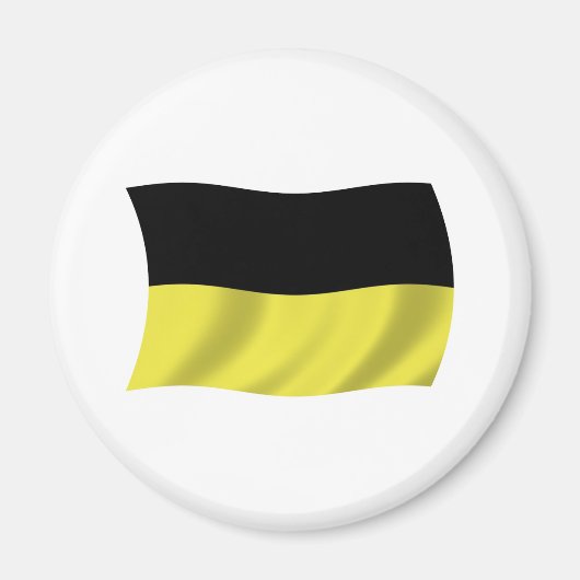 Kashoebische Vlag Magneet (Voorkant)