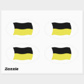 Kashoebische Vlag Sticker (Vel)