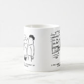 Kashpoint Machine Laughs bij Customer Kaart Koffiemok (Center)