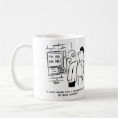 Kashpoint Machine Laughs bij Customer Kaart Koffiemok (Links)