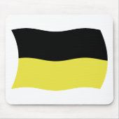 Kashubians Flag Mousepad Muismat (Voorkant)