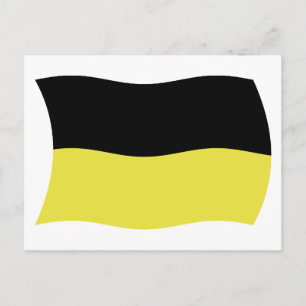 Kashubische Vlag Ansichtkaart Briefkaart