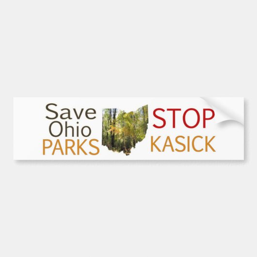 KaSICK-parken stoppen Bumpersticker (Voorkant)