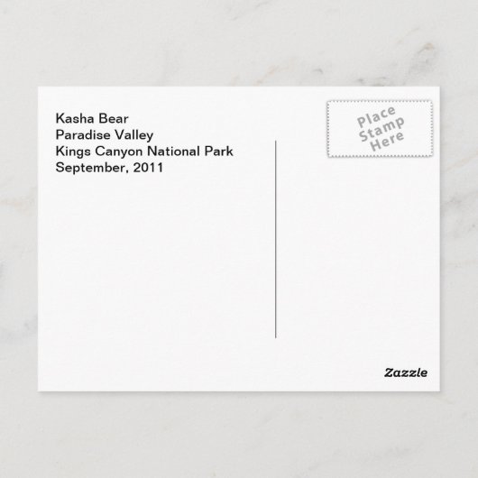 Kasja Beer 1 Briefkaart (Achterkant)