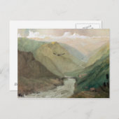 Kasjmir, c.1860 briefkaart (Voorkant / Achterkant)