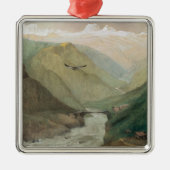 Kasjmir, c.1860 metalen ornament (Voorkant)