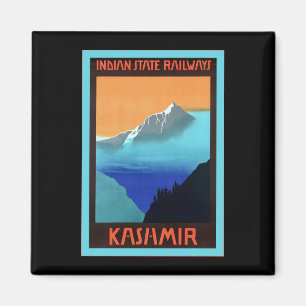 Kasjmir ~ Vintage Travel Magneet