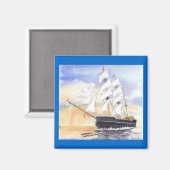 'Kaskelot Sets Sail' magneet (Voorkant / Achterkant)