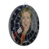 KASKETS - Clinton dart board Dartbord (Voorkant Links)