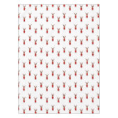 Kasky Cute Kerstrendiertje met warme chocolade Tafelkleed (Voorkant)