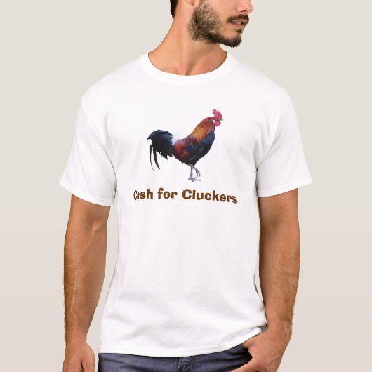 Kasmiddelen voor Cluckers T-shirt (Voorkant)