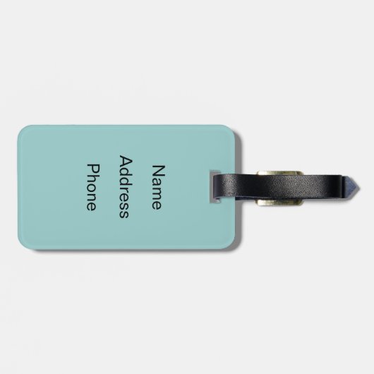 Kasmiddelen voor Clunkers Bagagelabel (Achterkant horizontaal)