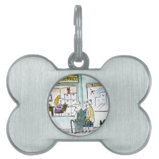 Kasmiddelen voor Clunkers Huisdieren Naamplaatje