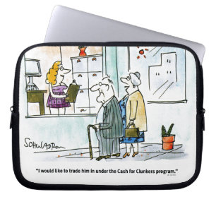 Kasmiddelen voor Clunkers Laptop Sleeve